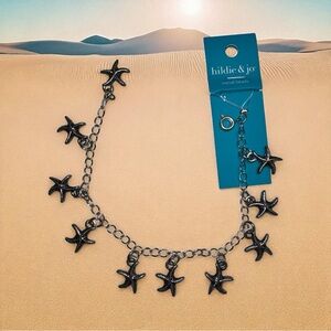 Hildie & Jo Starfish Charm Bracelet NWT
